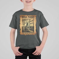 Rosa Parks Quote T Shirt For Kid Black Movement Protest - Wonder Print Shop