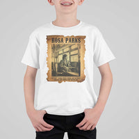 Rosa Parks Quote T Shirt For Kid Black Movement Protest - Wonder Print Shop