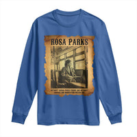 Rosa Parks Quote Long Sleeve Shirt Black Movement Protest - Wonder Print Shop