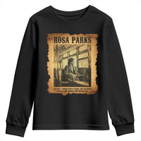 Rosa Parks Quote Youth Sweatshirt Black Movement Protest - Wonder Print Shop