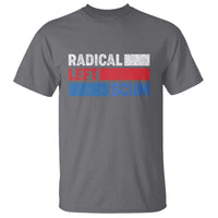 Radical Left Scum T Shirt Sarcastic Political Quote American Flag