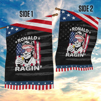 Ronald Reagan Garden Flag 4th of July America Flag Beer