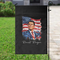 Ronald Regan Patriotic American Flag President Garden Flag