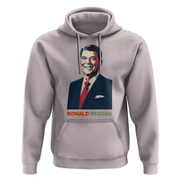 Ronald Regan Hoodie American Flag US President