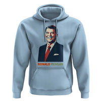 Ronald Regan Hoodie American Flag US President