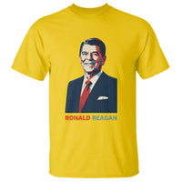 Ronald Regan T Shirt American Flag US President