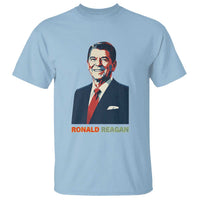 Ronald Regan T Shirt American Flag US President