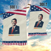 Ronald Reagan Garden Flag American Flag US President