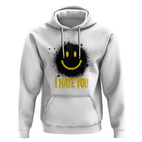 I Hate You Hoodie Funny Smile Face Emoticon Meme