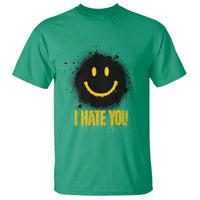 I Hate You T Shirt Funny Smile Face Emoticon Meme