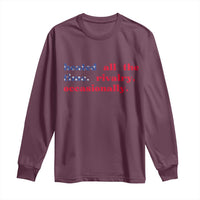 Heated All The Time Rivalry Occasionally Long Sleeve Shirt Funny Quote Humor