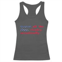 Heated All The Time Rivalry Occasionally Racerback Tank Top Funny Quote Humor