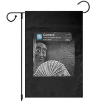 There is Motion at Your Front Door Garden Flag Tung Tung Tung Sahur Italian Brainrot Meme