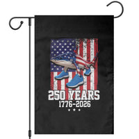 250th America Anniversary Garden Flag Tralalero Tralala Italian Brainrot 4th of July Meme