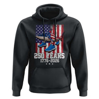 250th America Anniversary Hoodie Tralalero Tralala Italian Brainrot 4th of July Meme