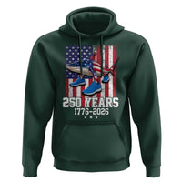 250th America Anniversary Hoodie Tralalero Tralala Italian Brainrot 4th of July Meme