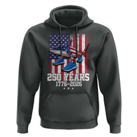250th America Anniversary Hoodie Tralalero Tralala Italian Brainrot 4th of July Meme