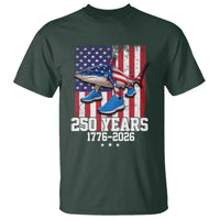 250th America Anniversary T Shirt Tralalero Tralala Italian Brainrot 4th of July Meme