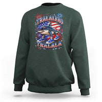 Tralalero Tralala Shark Italian Brainrot 4th Of July Meme Sweatshirt