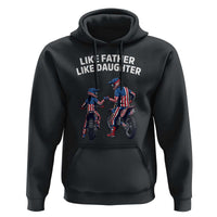 Like Father Daughter Dirt Bike Hoodie Cute Matching Motocross Gift Father's Day