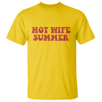 Hot Wife Summer T Shirt Funny Newlywed