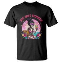 Hot Wife Summer T Shirt Funny Newlywed Skeleton