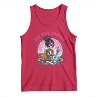 Hot Wife Summer Tank Top Funny Newlywed Skeleton