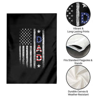 USA Patriotic Dad Garden Flag Father's Day American Flag 4th of July