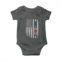 USA Patriotic Dad Baby Onesie Father's Day American Flag 4th of July