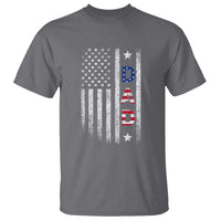 USA Patriotic Dad T Shirt Father's Day American Flag 4th of July