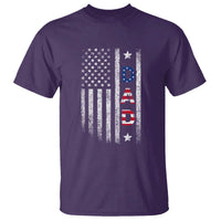 USA Patriotic Dad T Shirt Father's Day American Flag 4th of July