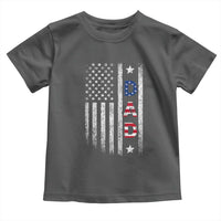USA Patriotic Dad Toddler T Shirt Father's Day American Flag 4th of July