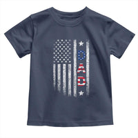 USA Patriotic Dad Toddler T Shirt Father's Day American Flag 4th of July