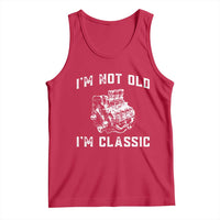 I'm Not Old I'm Classic Tank Top Flathead V8 Engine Silhouette