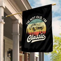 I'm Not Old I'm Classic Garden Flag Retro Sports Car Euro Classic