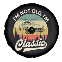 I'm Not Old I'm Classic Spare Tire Cover Retro Sports Car Euro Classic