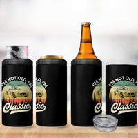 I'm Not Old I'm Classic 4 in 1 Can Cooler Tumbler Retro Sports Car Euro Classic