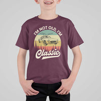 I'm Not Old I'm Classic T Shirt For Kid Retro Sports Car Euro Classic