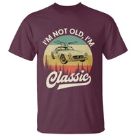 I'm Not Old I'm Classic T Shirt Retro Sports Car Euro Classic