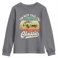 I'm Not Old I'm Classic Youth Sweatshirt Retro Sports Car Euro Classic
