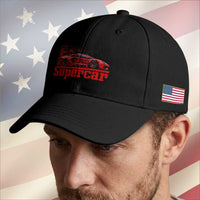 Supercar Exotic Italian Sports Car Graphic Baseball Cap