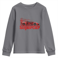 Supercar Exotic Italian Sports Car Graphic Youth Sweatshirt