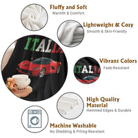 Fun Italian Exotic Supercar Throw Blanket