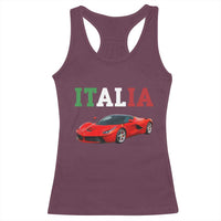 Fun Italian Exotic Supercar Racerback Tank Top