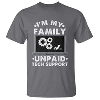 I Am My Familys Unpaid Tech Support T Shirt Funny Computer IT Nerd Humor - Wonder Print Shop