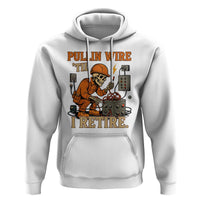 Funny Skeleton Electrician Hoodie Pullin Wire Til I Retire Labor Day - Wonder Print Shop