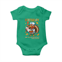 Thanksgiving Turkey Nurse Baby Onesie Labor and Delivery Birthday Specialty - Wonder Print Shop