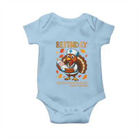 Thanksgiving Turkey Nurse Baby Onesie Labor and Delivery Birthday Specialty - Wonder Print Shop