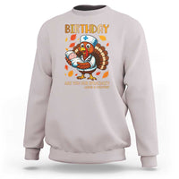 Thanksgiving Turkey Nurse Sweatshirt Labor and Delivery Birthday Specialty - Wonder Print Shop