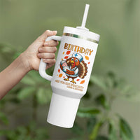 Thanksgiving Turkey Nurse Tumbler With Handle Labor and Delivery Birthday Specialty